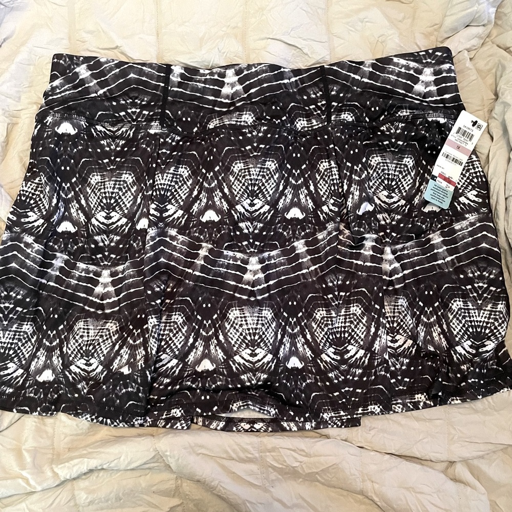 Flirty skater skort